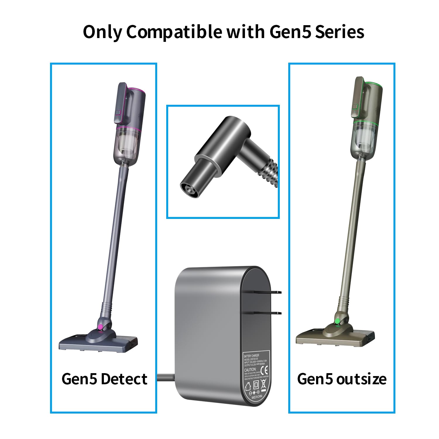 Amazon.com: Charger for Dyson Gen5detect Gen5outsize Vacuum